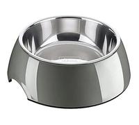 Bol Pour Chien - Hunter - Mélamine - Acier Inoxydable Amovible - Résistant Aux Chocs - Lavable Au Lave-Vaisselle