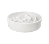Bol pour chien Le chargeur lent - bols à alimentation lente en céramique, aliments pour chiens en forme de pétale | Aliments pour aliments pour chiots interactifs | Aliments pour aliments pour chiots