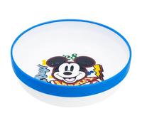 Bol pour enfant réutilisable bicolore avec base antidérapante Mickey