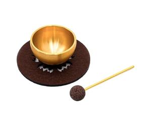 Bol pour méditation - Mini instruments de relaxation - Kit complet avec méditation - Pour yoga, pleine conscience, équilibre et auto-régulation