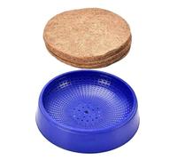 Bol pour nidification des pigeons pour l'élevage des et pour l'éjection | Accessoire respirant pour pigeons, cailles, perruches, perroquets, canaris et poules