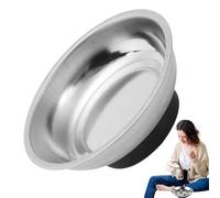 Bol pour vis, plateaux à vaisselle bol à vis en acier inoxydable | Plateau de support de boulon Plateau de aimant polyvalent portable