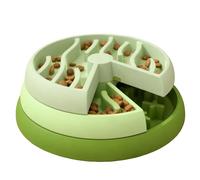 Bol Ralentisseur,Puzzle Interactif À 3 Couches | Bol À Nourriture pour Chien Mangeur Lent | pour Enrichissement et Prévention Ballonnement pour Animaux Race Petite et Moyenne