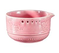Bol Râpe À Ail En Céramique Outil De Cuisine Manuel 2-En-1 Motif Chat