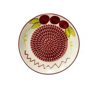 Bol râpe à ail en céramique, Texture plate, facile à rincer, C | Laveuse facile à nettoyer, sans danger pour la cuisine maison, zone plate pour hacher l ' ail et l ' oignon,