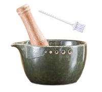 Bol râpe à ail - Ustensile de cuisine pour moudre les aliments | Bol pour râper et hacher le gingembre | Pour cuisiner des sauces chocolat pommes de terre agrumes à la maison, camping, chambre pour