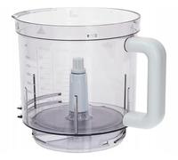 Bol, récipient de 2 l, hachoir du robot de cuisine compatible avec Braun Combimax MultiQuick K750 K600 AS00005622