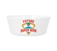 Bol Repas Bébé et Enfant Plastique - Future Super Hero Super Hero Dream Movies Comics - Vaisselle Incassable pour Purée, Soupe, Céréales ou Goûter Compatible Micro-ondes Imprimé en France