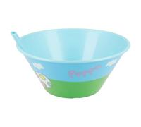 Bol réutilisable Peppa Pig avec paille intégrée, 500 ml