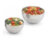 Bol Rond Brillant Double Paroi Isotherme Ø 14,4 à 35 cm - Pujadas - - Inox G