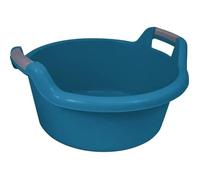 Bol Rond Curver - 27l - Bleu - Poignées Confortables - Plastique Durable