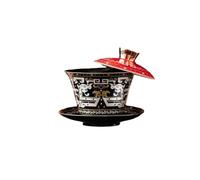 Bol rotatif à trois talents - Tasse à thé chinoise Kung Fu - Jinyincoo