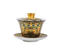 Bol rotatif à trois talents - Tasse à thé chinoise Kung Fu - Thangka