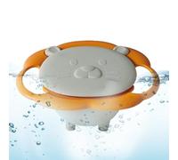 Bol rotatif gyroscopique pour tout-petits | Bol gyroscopique rotatif à 360 degrés | Bols Gyroo résistants aux déversements pour, plaisir des repas, auto-alimentation, voyage et utilisation int