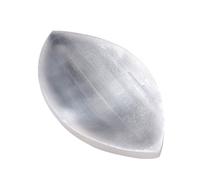 Bol Selnite, Sélénite Crystal Bowl - Sélénite Crystal Support Tray | Fournitures de méditation pour la, la prière, les taches, l', le nettoyage