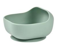Béaba Bol ventouse pour enfant 100% silicone doux et résistant, compatible micro-ondes Sage green