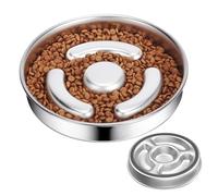 Bol Slow Food Pour Chiens - Bol Pour Chiens Anti-Suffocation Avec Alimentation Lente | Bol Pour Chiens Fast Eater De Grande Taille | Bol Pour Chiens Antidérapant | Fournitures Pour Chiens Un aliment