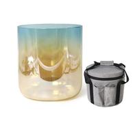 Bol Sonore, Bol Chantant En Cristal De Quartz Clair De Lumière Cosmique De 6 Pouces, For La Guérison De La Pleine Conscience, La Méditation, Le Yoga, La Spiritualité(F4 tone,432hz)