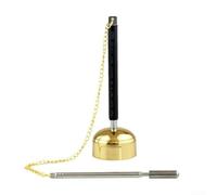 Bol sonore en laiton fabriqué à la main avec longueur flexible pour une utilisation dans le yoga, la méditation et la thérapie par le son (taille S)