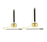 Bol sonore en laiton flexible pour une utilisation dans le yoga, la méditation et la thérapie par le chant pour promouvoir la pleine conscience et le bien-être (taille L)