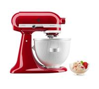 Bol Sorbetière pour Robot Artisan KitchenAid 5KSMICM Blanc Blanc G