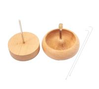 Bol spinner de perles | Bead Loader Spinner | Support de perles | Spinner de perles en bois massif pour taille, bracelets, perles de rocaille projet de bricolage