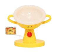 Bol Surélevé pour Chat | 5 Hauteurs Et Inclinaison 15°-60° En Forme De Trophée Gamelle Pour Nourriture Animale - Gamelle D'Alimentation Ergonomique Pour Animal,Pour Maison Intérieur Extérieur Voyage B