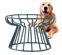 Bol surélevé pour chat - Bolds pour chats surélevés en céramique anti-rabains - Plats surélevés avec support en métal et protection anti-parasite pour chats et petits chiens