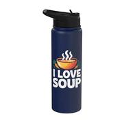 Bol vapeur I Love Soup Delight Stainless Steel Insulated Water Bottle
