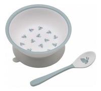 bol ventouse avec cuillere lapin Multicolore G