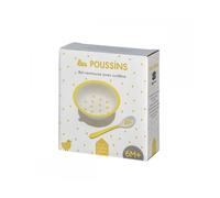 Bol Ventouse Avec Cuillere Les Poussins