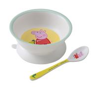 Bol ventouse avec cuillère peppa pig