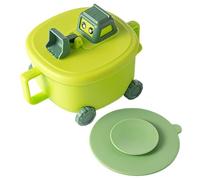 Bol Ventouse Tout-Petit - Bol Cartoon à Double Poignée | Vaisselle Portable pour Garçons, Filles, Maison, Voyage, Repas, Collations, Soupe, Fruits, Riz, Bols Enfant