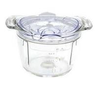 Bol verre+ deflecteur - Robot ménager (SS-988248, SS-989331 SEB)