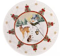 Villeroy & Boch - Toy’s Fantasy bol petite, petite bol de Noël en porcelaine, bol à servir avec bonhomme de neige et animaux, bol en céramique, assiette creuse de Noël