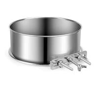 Bol Wasern pour chenil - acier inoxydable d'eau, assemblé et amovible kistnapf | Bol approprié pour les aliments secs et humides, accessoires pour cages d'animaux, distributeur d'eau en acier inoxydab