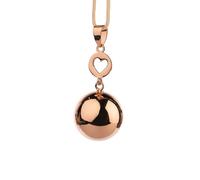 BOLA - Bola or rose pendant cœur