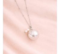 Bola de grossesse avec deux perles argent TU