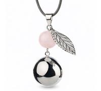 Bola de grossesse collier perle feuille