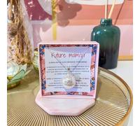 Bola de grossesse gravé argent lune argent TU