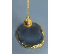 Bola De Grossesse Gravé Avec Améthsyte Or TU