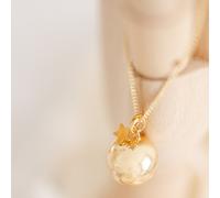 Bola de grossesse Gri-Gri Etoile chaîne (or jaune 18 carats)