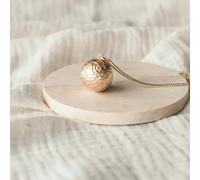 Bola de grossesse Peau à peau chaîne (or jaune 18 carats)