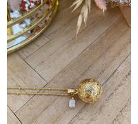 Bola de grossesse pierre de lune or TU