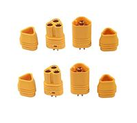 Boladge 2 Paires 3 Pôle 3.5mm Connecteur Femelle Mâle MT60 Bullet ESC à Moteur Connecteur Set (2 Paires)