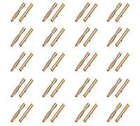 Boladge 20 Paires Connecteur de Balle de Fiche Prise Banane Mâle et Femelle 2.0mm 2mm Plaqué Or pour Batterie Moteur Lipo ESC