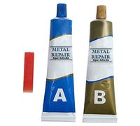 BOLANA Résistance à la Chaleur Soudure à Froid Pâte de réparation pour métal Réparation à Haute température pour métal Colle Liquide Speedy-Fix Colle de réparation Industrielle
