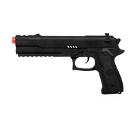 Boland 00439-Pistolet SWAT de la Police avec Son, 27 cm, Policier, Arme Jouet, Faux Pistolet, déguisement, Carnaval, Mardi Gras, 10272421, Black