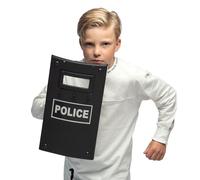 Boland 00444 - Bouclier de protection Police pour enfants, 40 cm, SWAT, Accessoires pour déguisements de carnaval et fêtes à thème