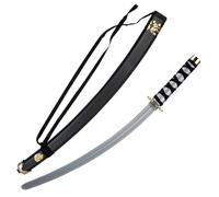 Boland 00660 - Epée Ninja avec fourreau, longueur env. 73 cm, plastique, sangle, samouraï, combattant, sabre, carnaval, Halloween, fête à thème
